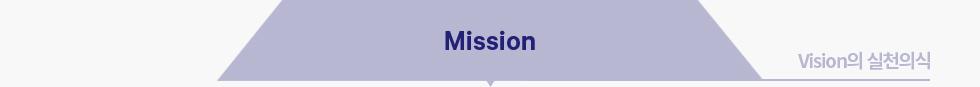 Mission Vision의 실천의식